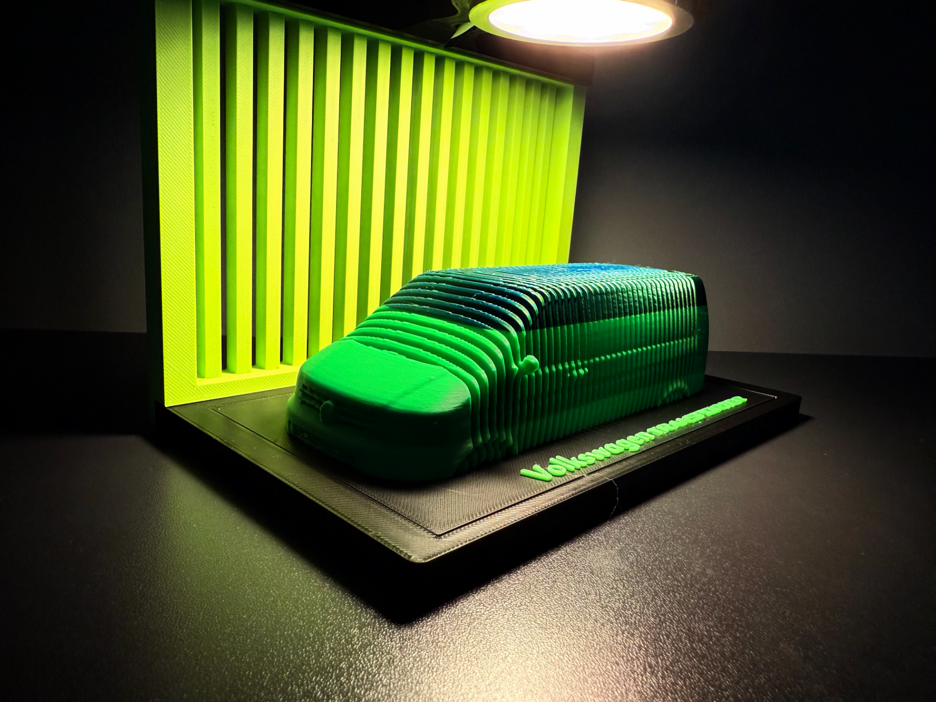 Volkswagen Transporter 5 - Layered Car Sculpture!