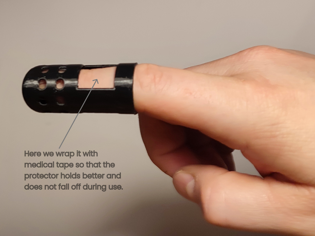Index finger protector – for sports and daily use