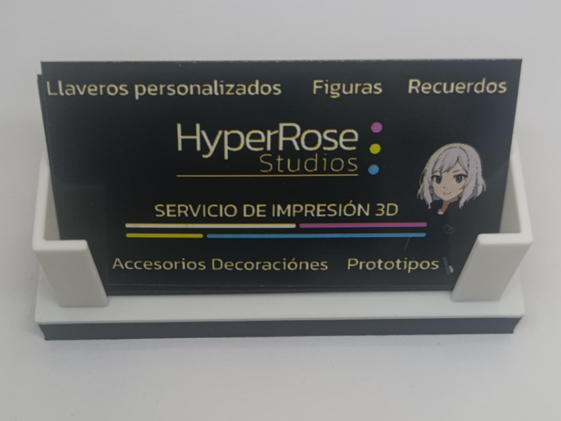 Exhibidor de tarjetas de presentación