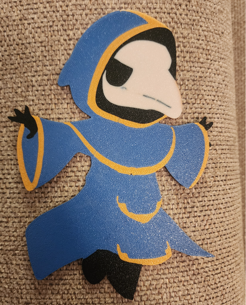 Lunatic Cultist 2D Wall Art - Terraria - 4 Colors