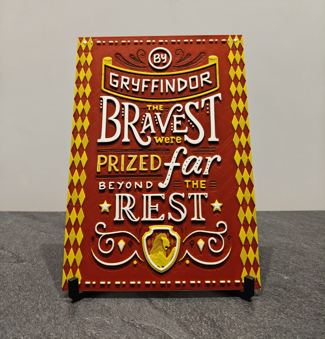 Hueforge Harry Potter Hogwarts Gryffindor