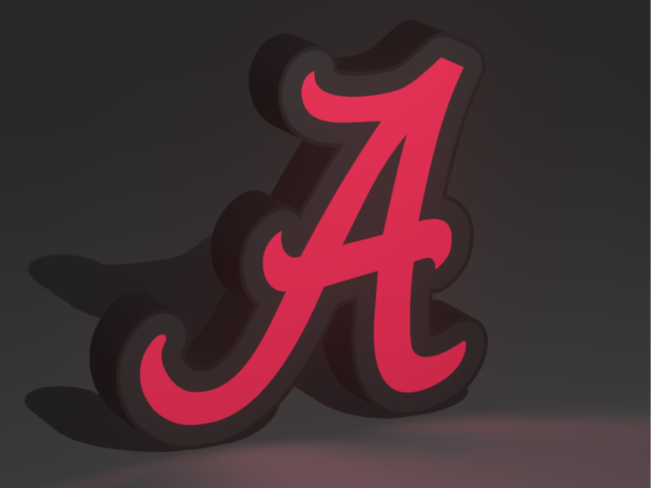 Alabama Crimson Tide Lightbox