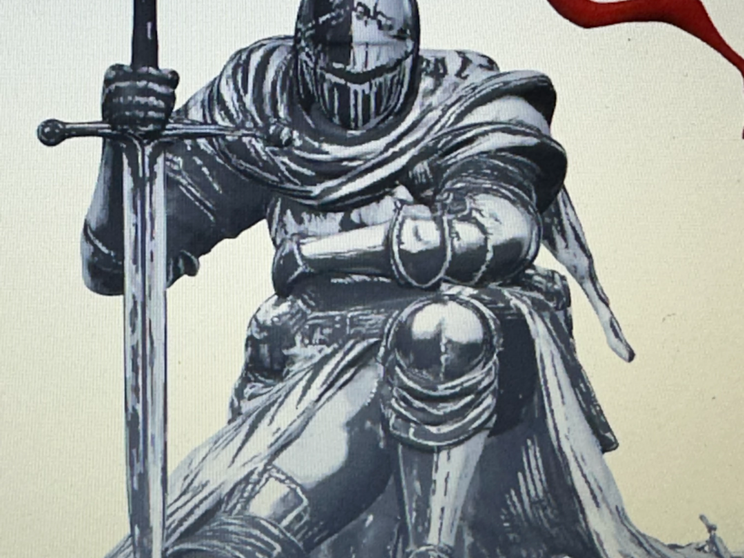 kneeling knight
