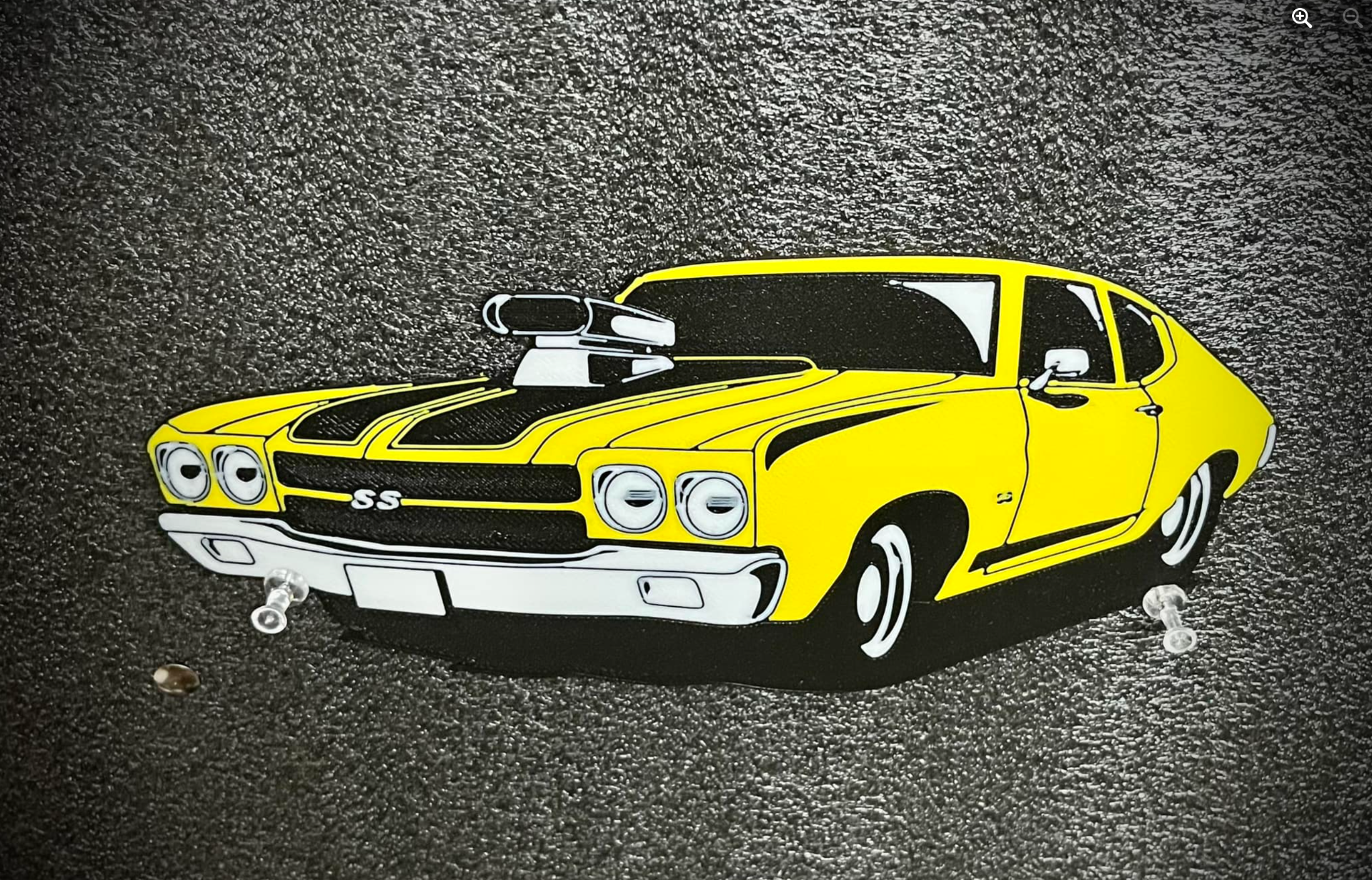 Hotrod Chevelle WallArt