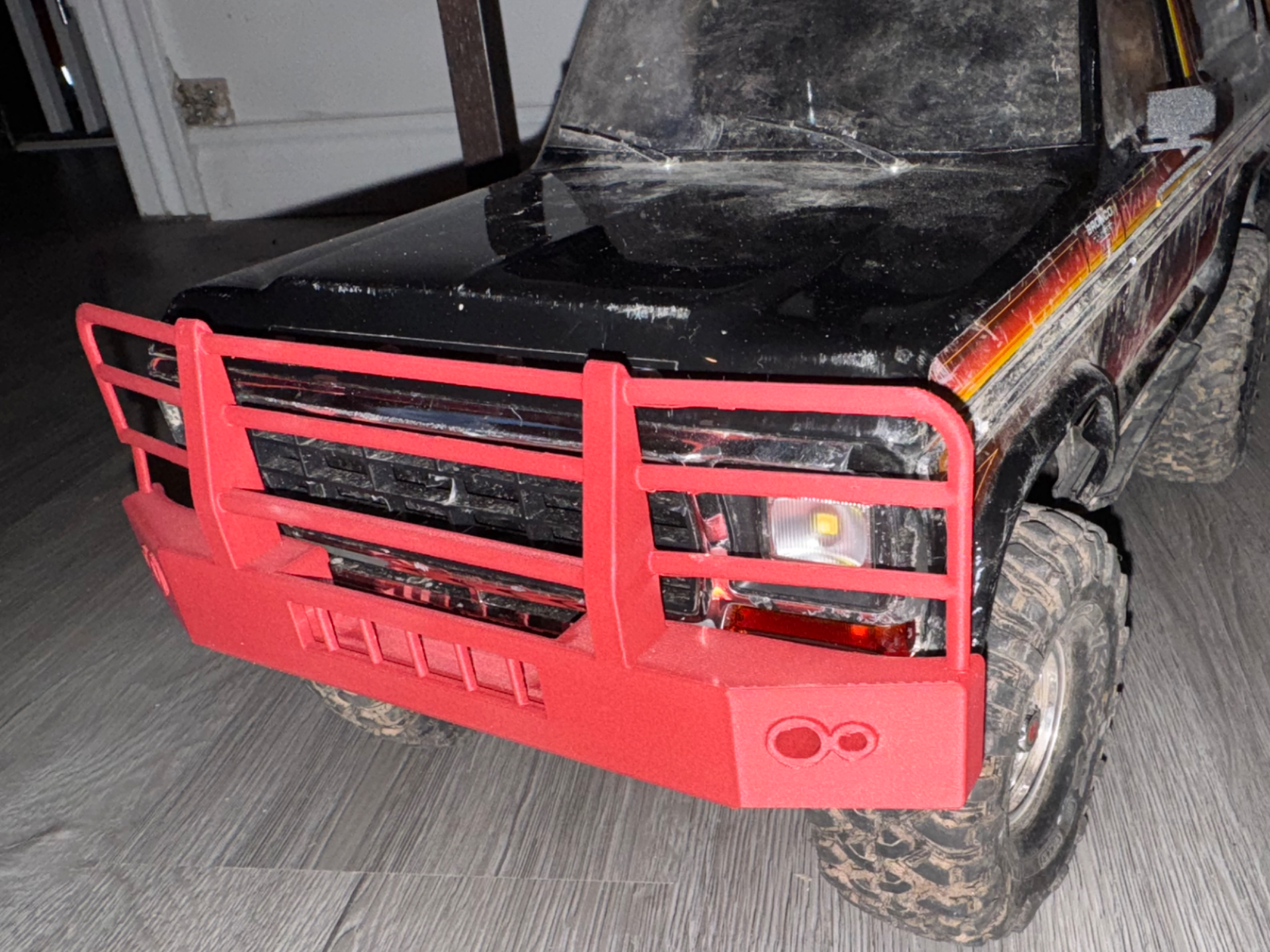 TRX4 cage bumper with mount