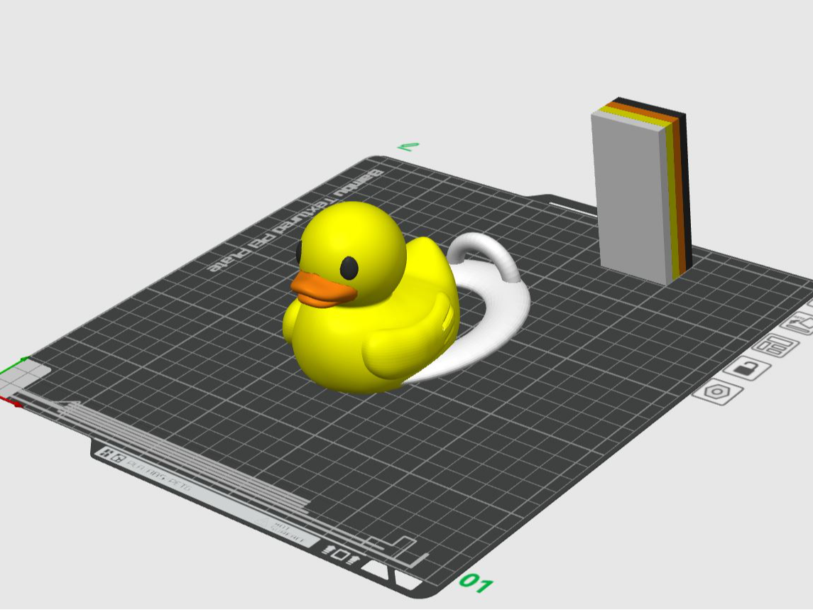 Duck stand handset