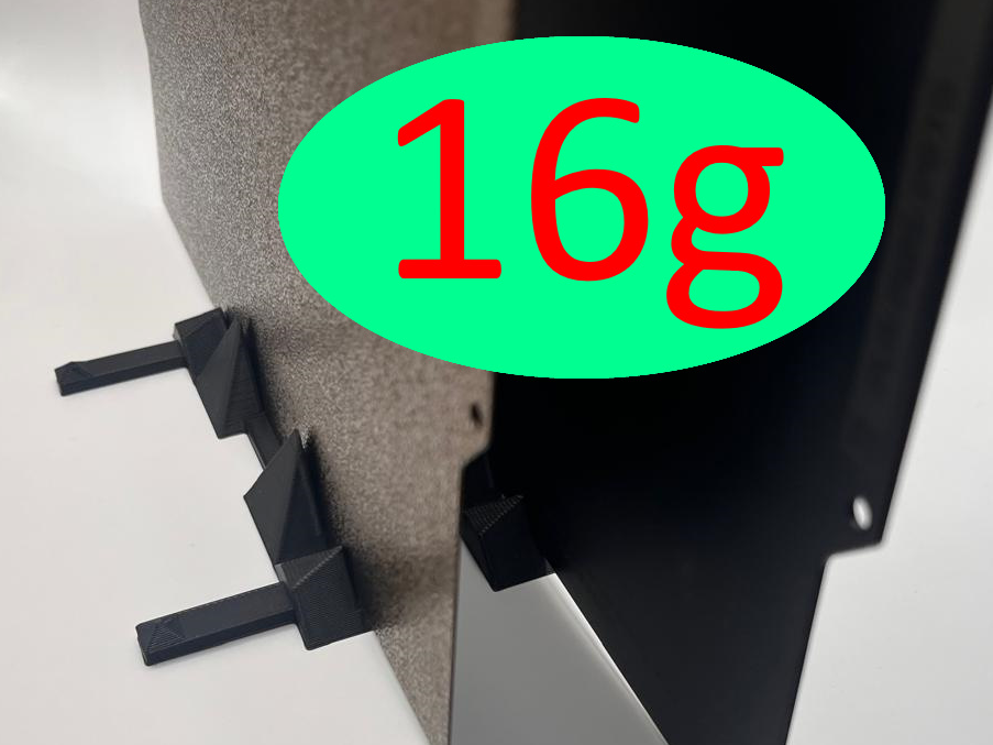 Halter für 2 A1 mini Bauplatten 