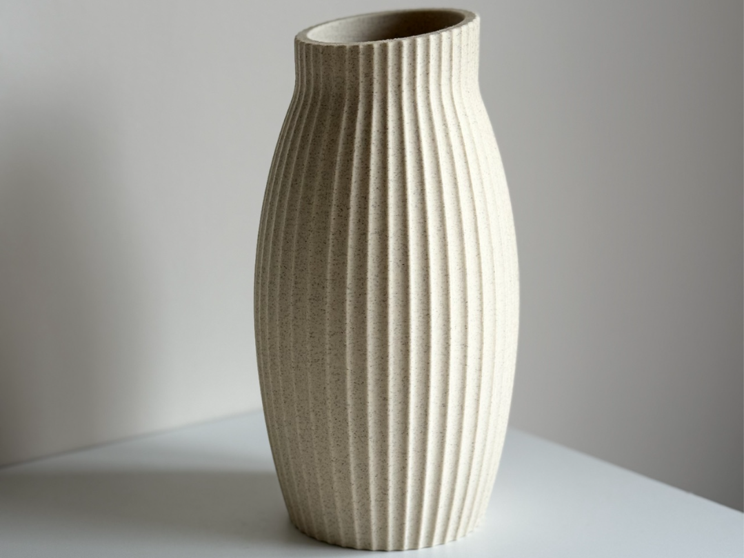 Ripple Curve Vase