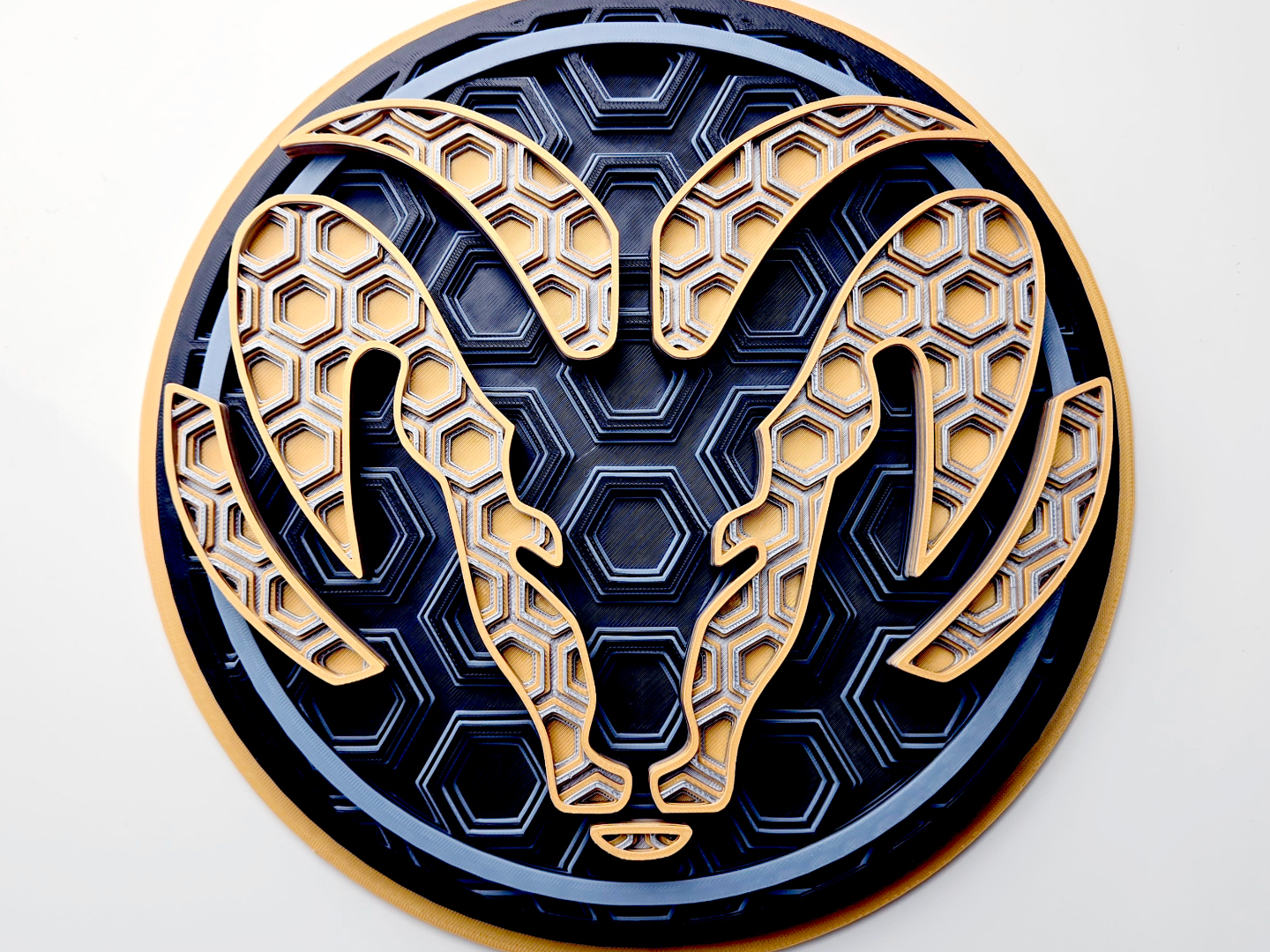 Dodge Ram Dimensional Mosaic