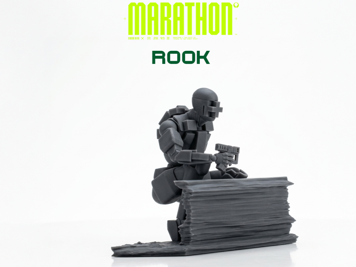 Marathon Rook Model - Crouched Ver. with weapon