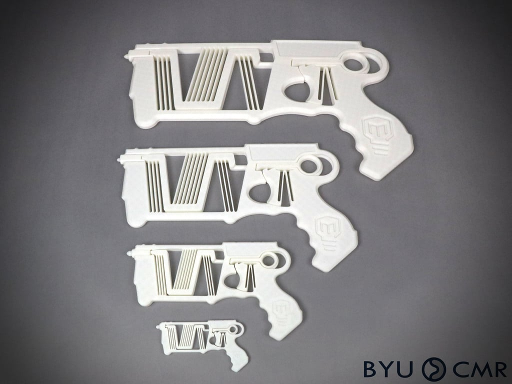 One Piece Compliant Mechanism Blaster