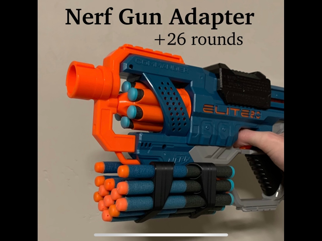Nerf Gun Bullet Adapter
