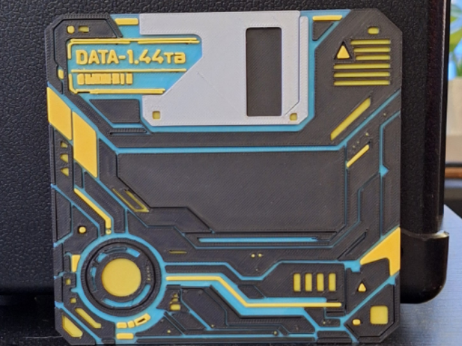 CyberPunk Floppy Disk