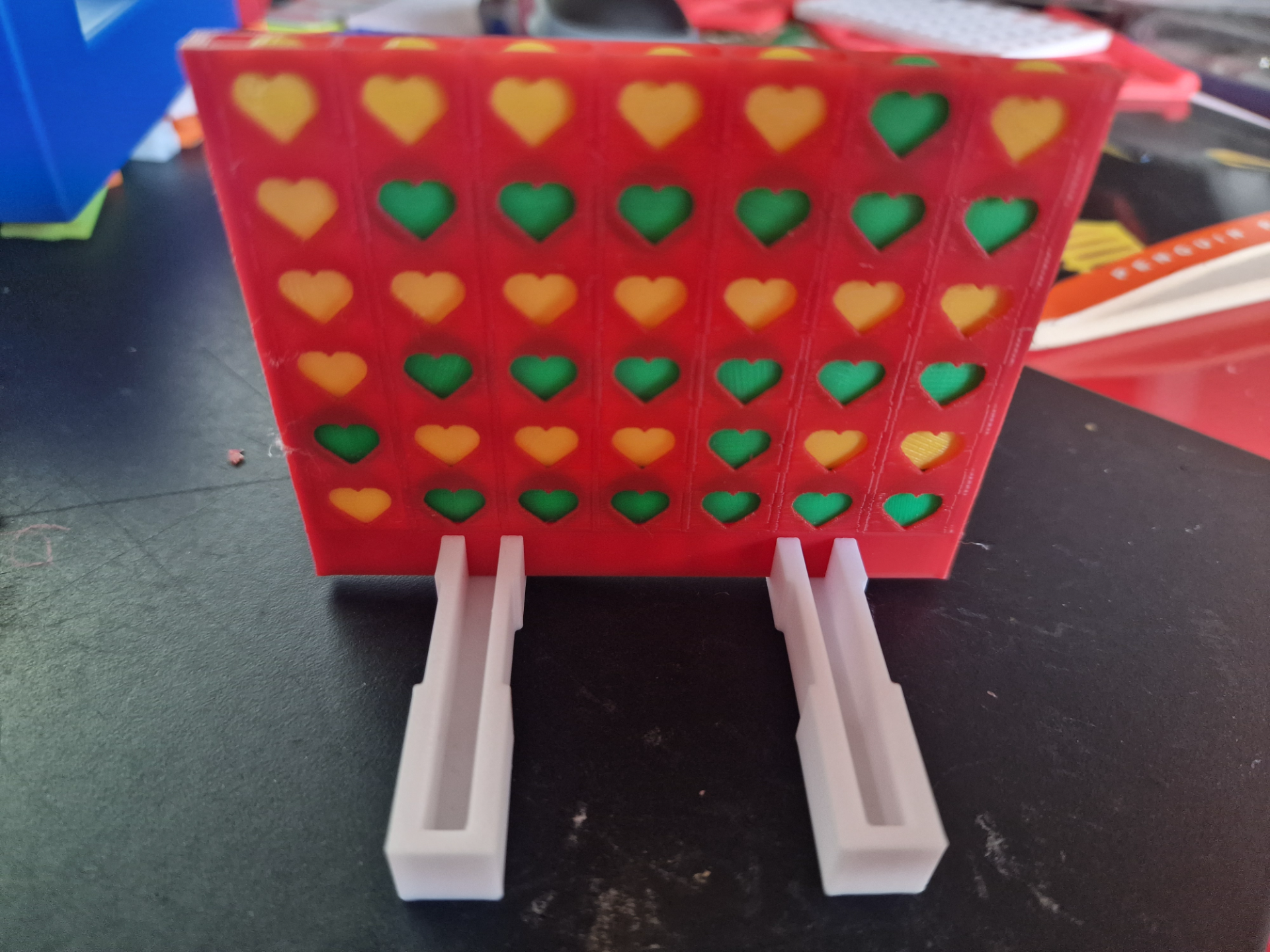 Connect 4 Heart Ed.  / 4 en raya edición Corazones