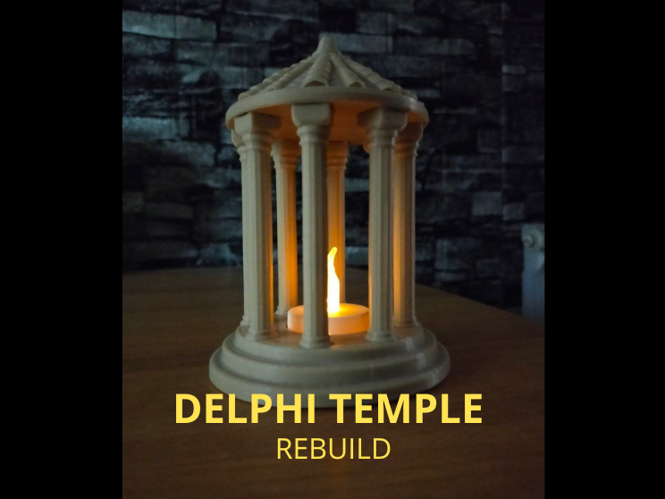 DELPHI TEMPLE - Candle holder