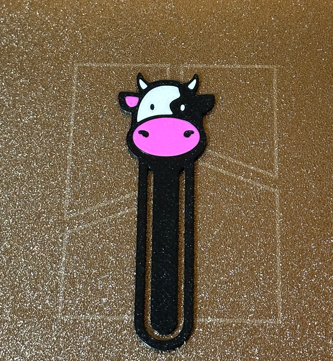 Marca paginas vaca