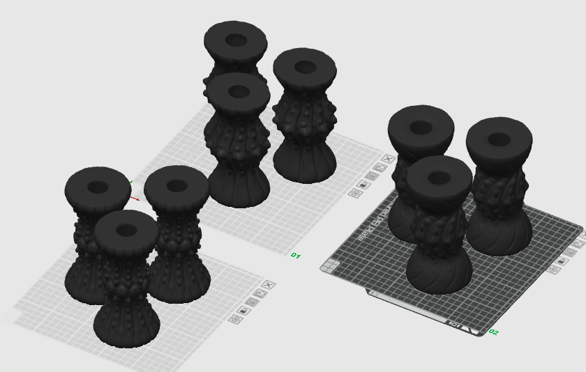 PlA / 3 different Foot roller