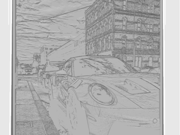 Porshe Lithophane