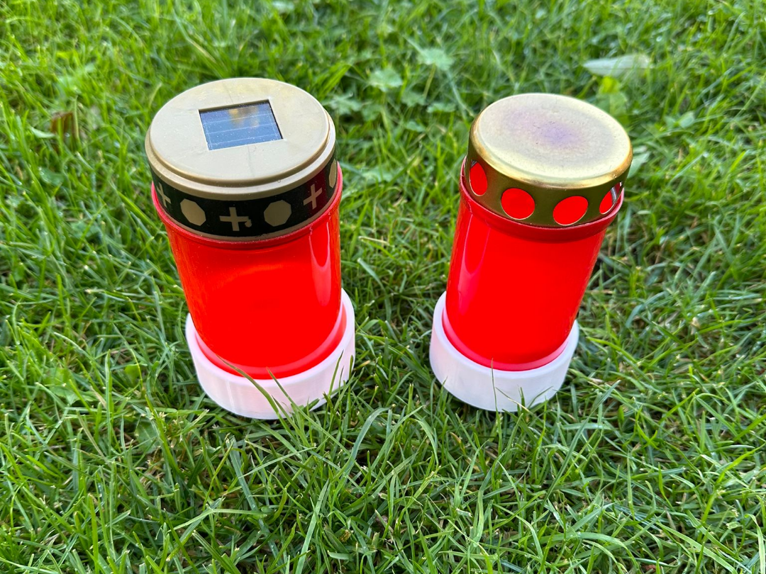 Grabkerzenhalter