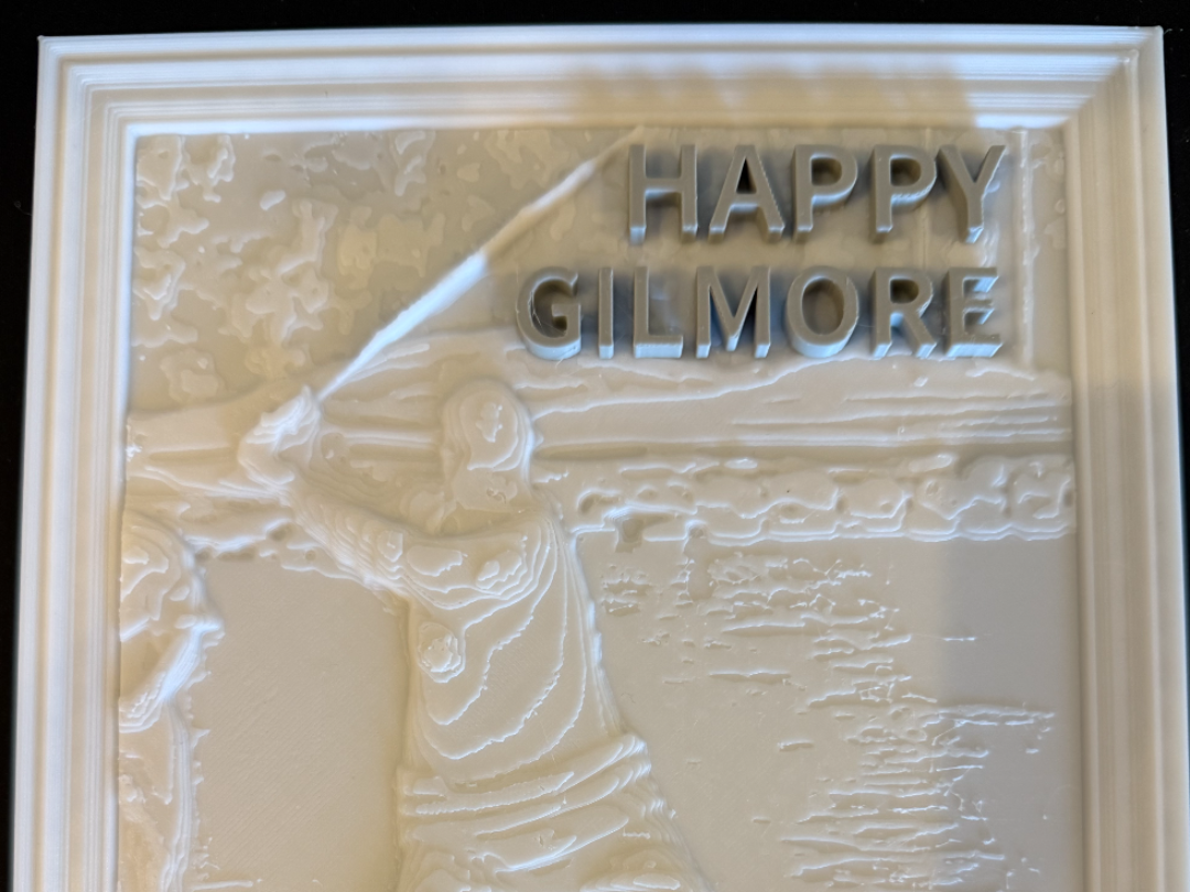 Happy Gilmore Sculpture