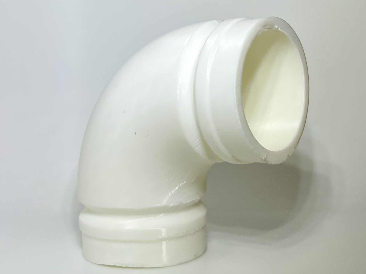 Grooved 90degree pipe