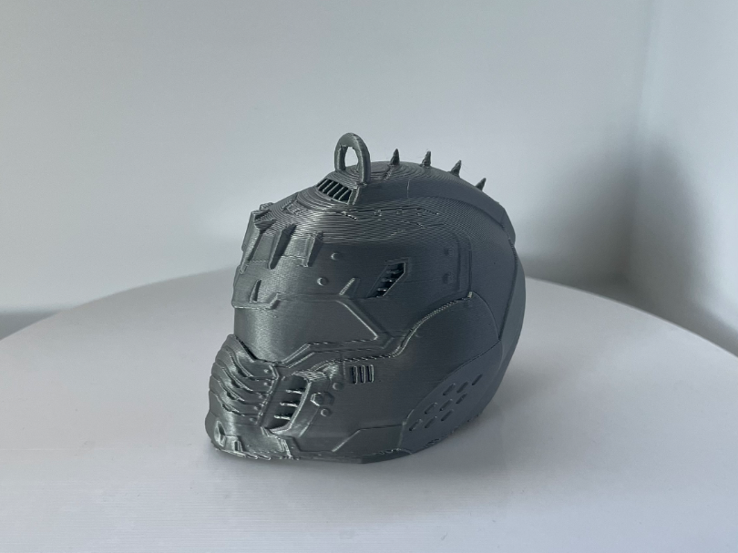 Doom Guy keychain