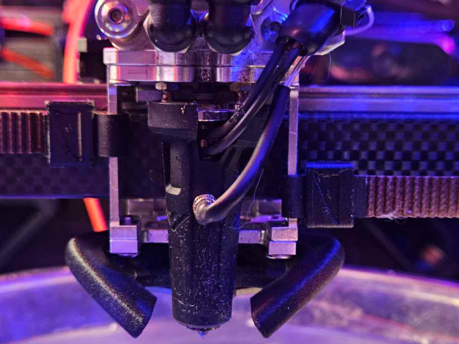 RatRig Alu Printhead(VZBOT) fan duct with beacon