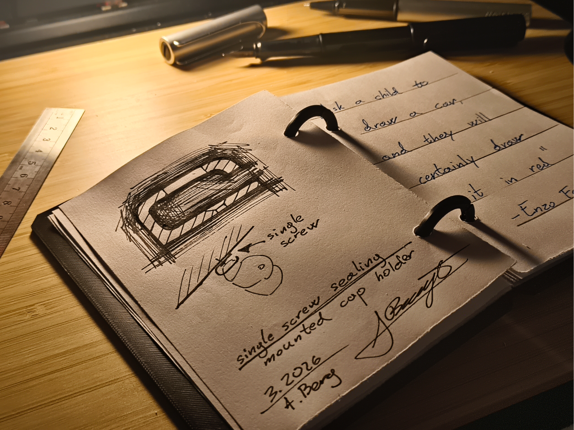 A6 size notebook