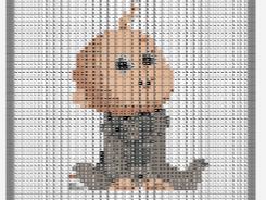 Pixel Draft Gru Jr ( Despicable Me 4 )