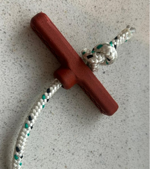 Griff oder Seilzug für 6mm Seil, Länge 80mm