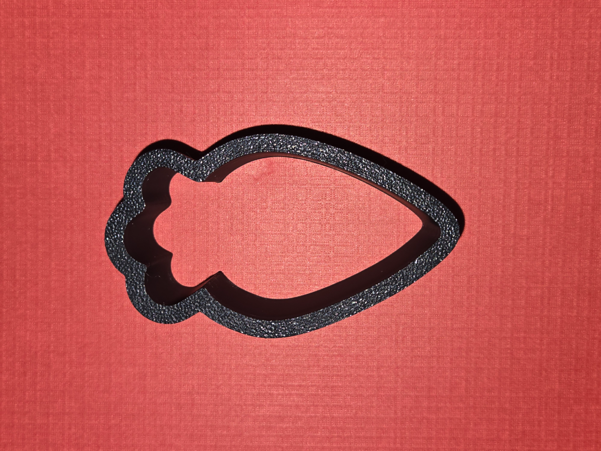 Piping bag cookie cutter