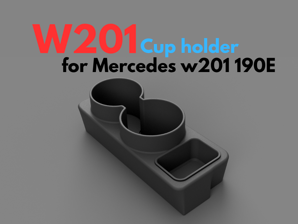 190E (W201) Cupholder