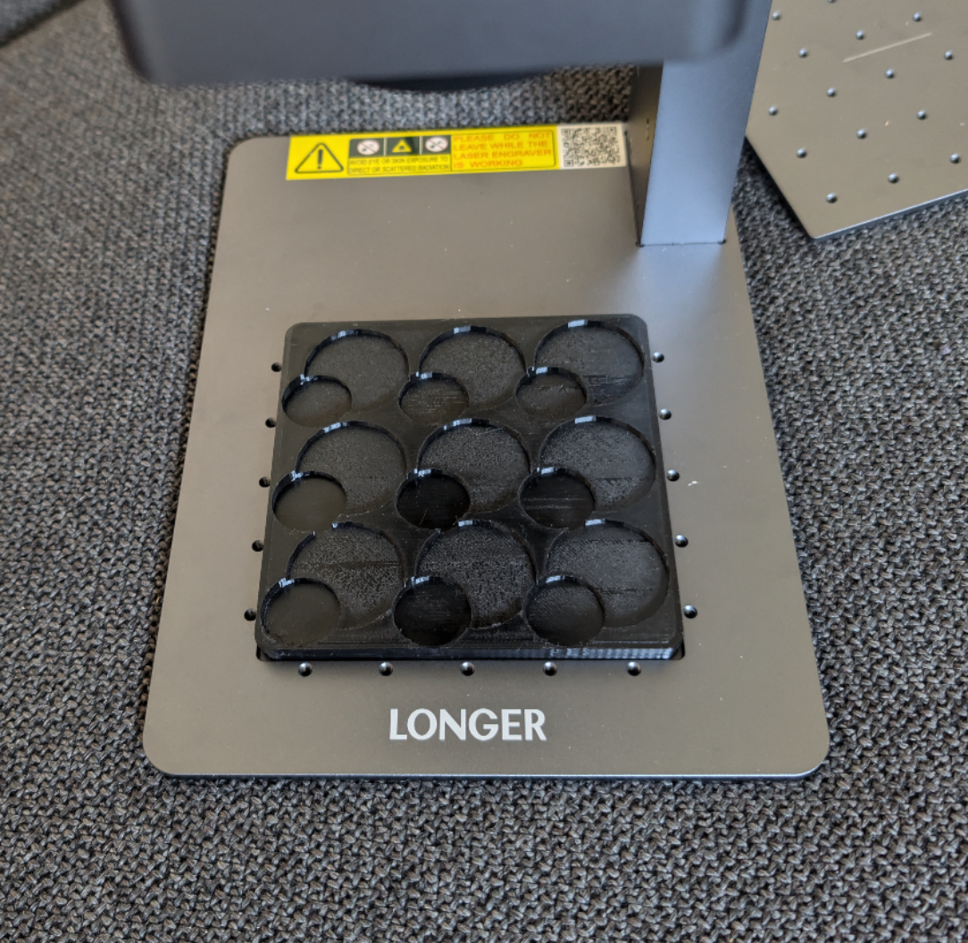 Longer Nano Jig for 30mm round things keychain