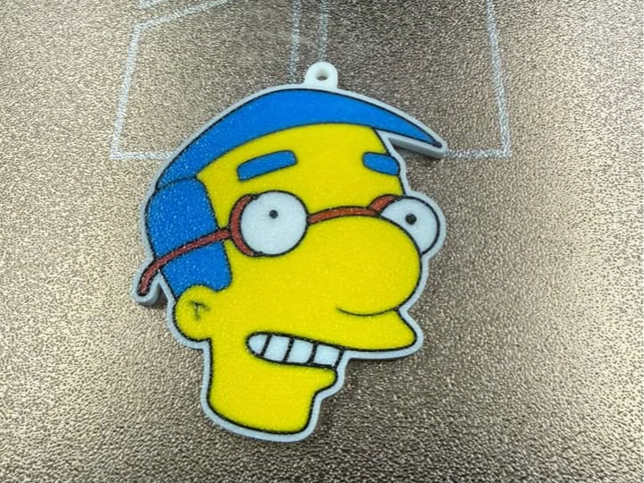 milhouse simpsons keychain