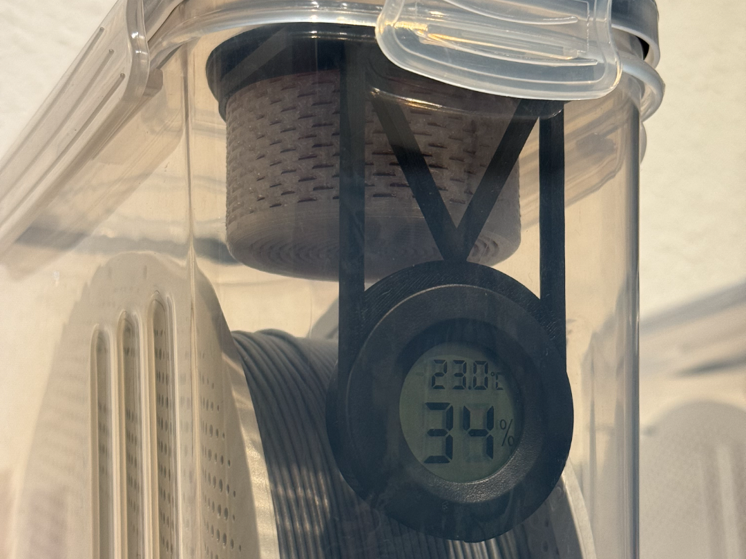 Hygrometer Holder for dryboxes