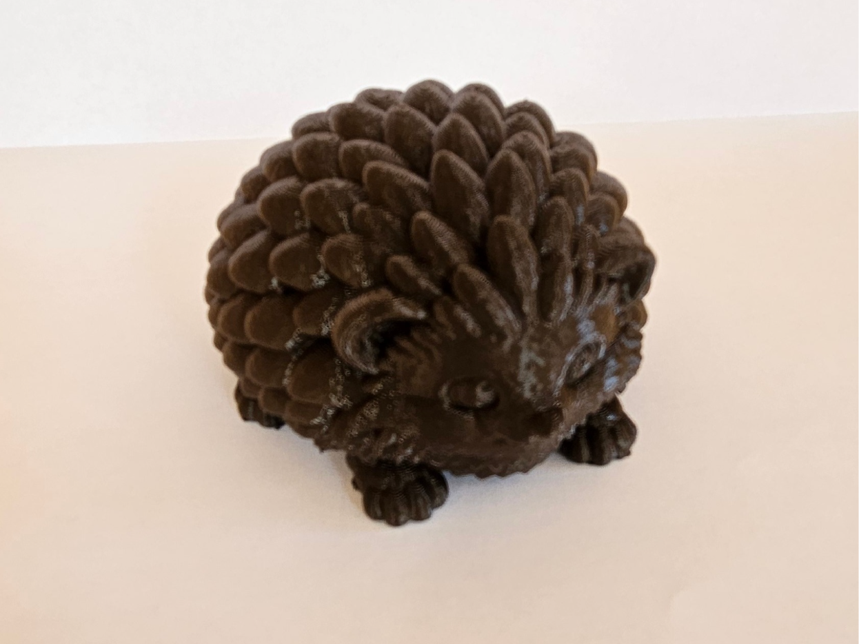 Cute hedgehog geocache