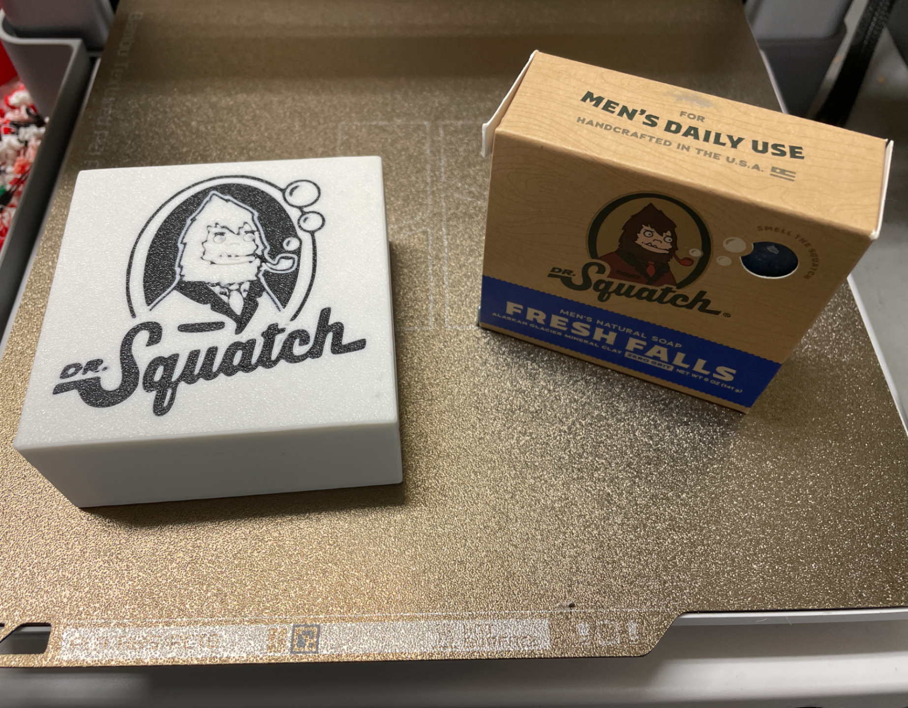 Dr. Squatch Travel Soap Dish V2 -  Colour Logo
