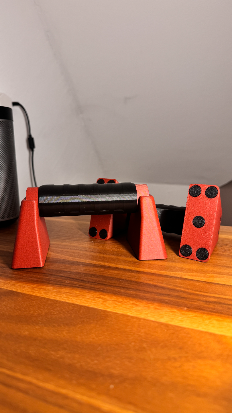 Push-Up bar with flex sleeve