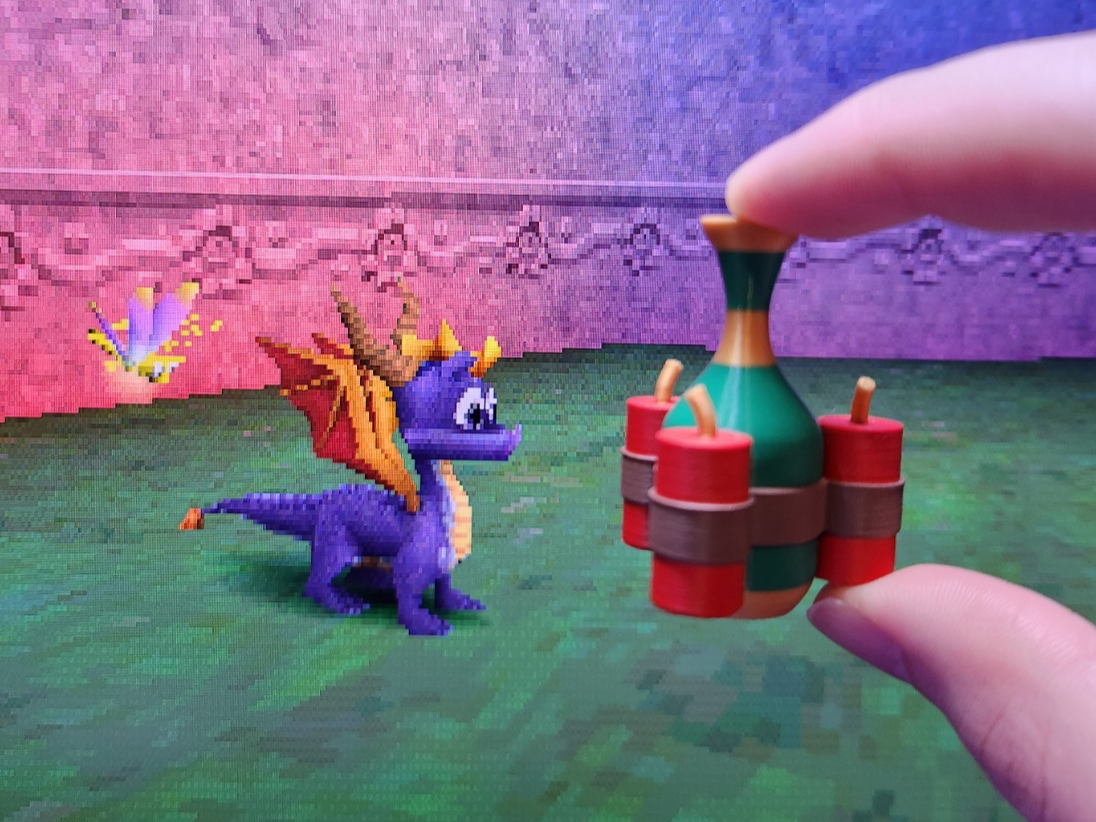 Spyro Explosive Bottle - with magnet variations!