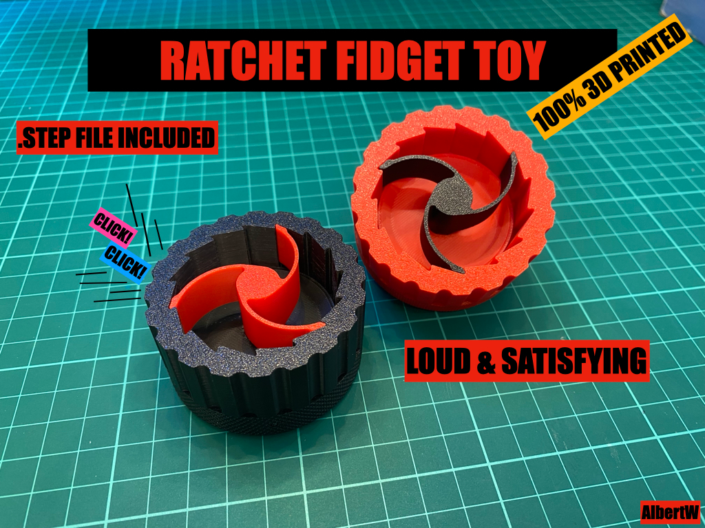 Ratchet Fidget Toy