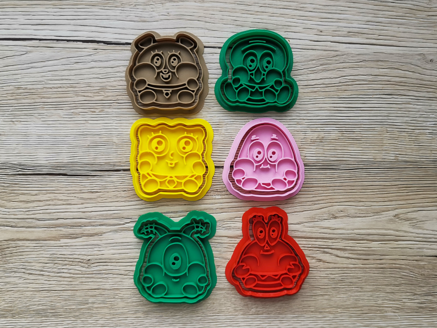 Cute Spongebob Cookie Cutter Pack Patrick Kawaii