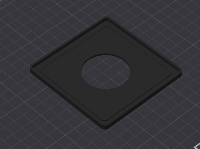 Graflex Lensboard SEIKO 1 49.5mm