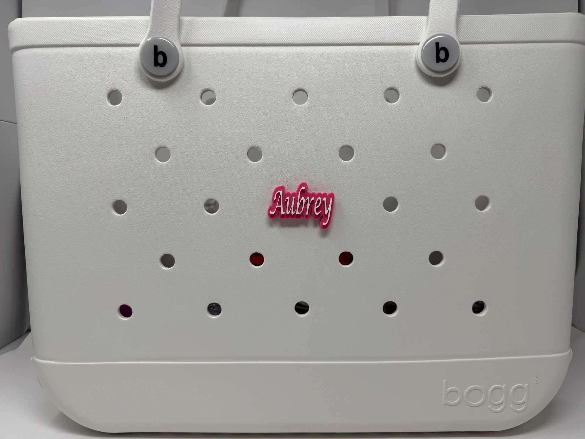 Bogg Bag Name Charm (Aubrey)