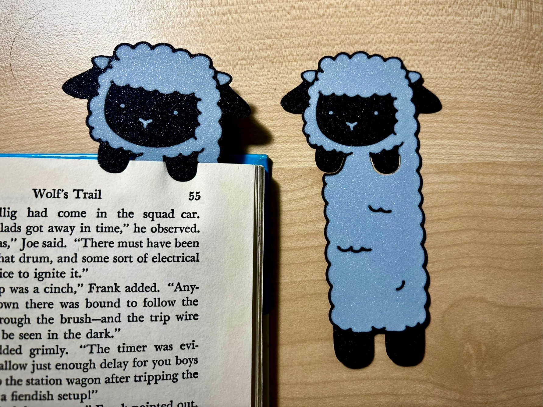 Sheep Peeking Bookmark