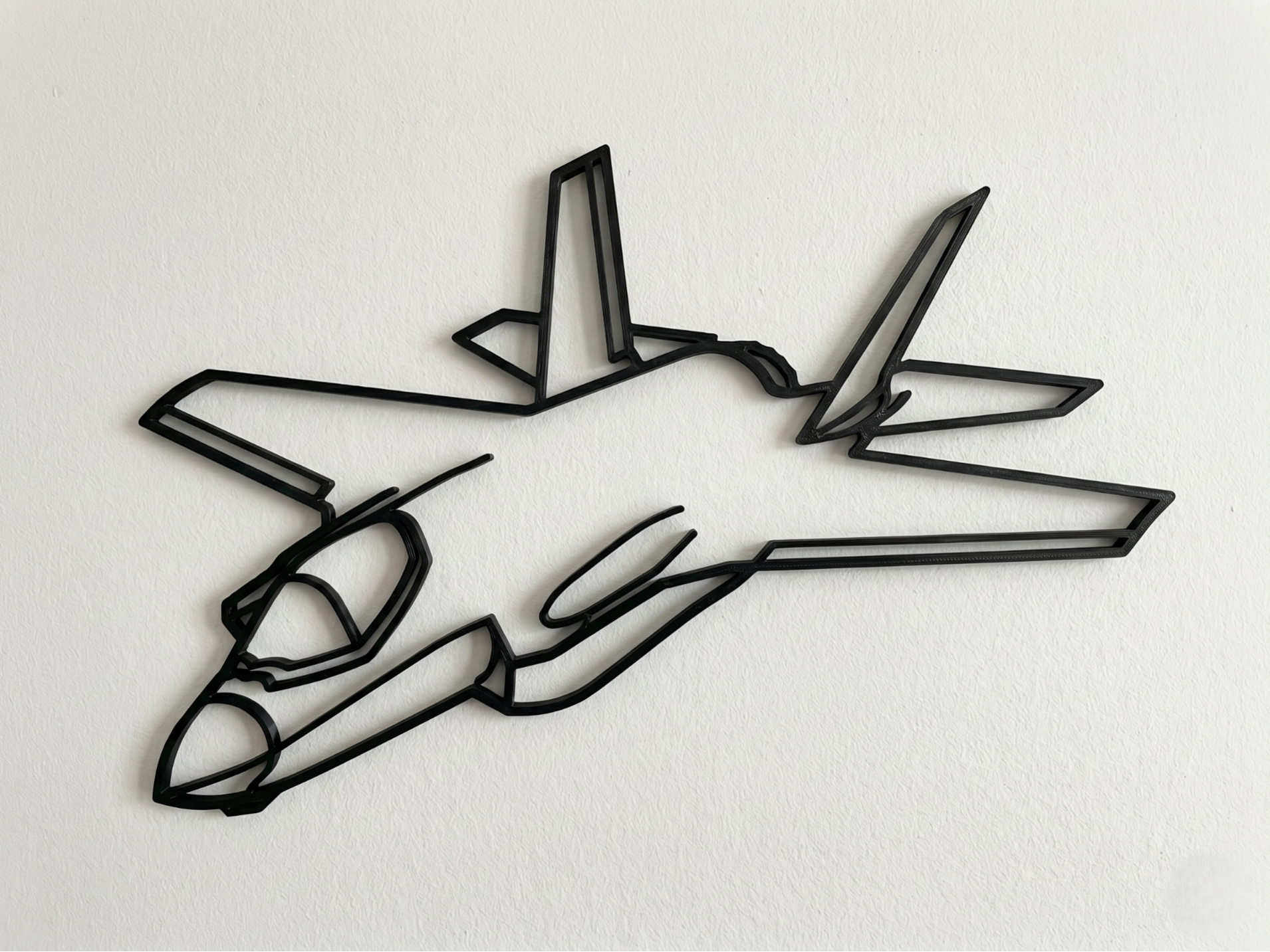 Lockheed Martin F-35 Lightning II Iso Wall Art