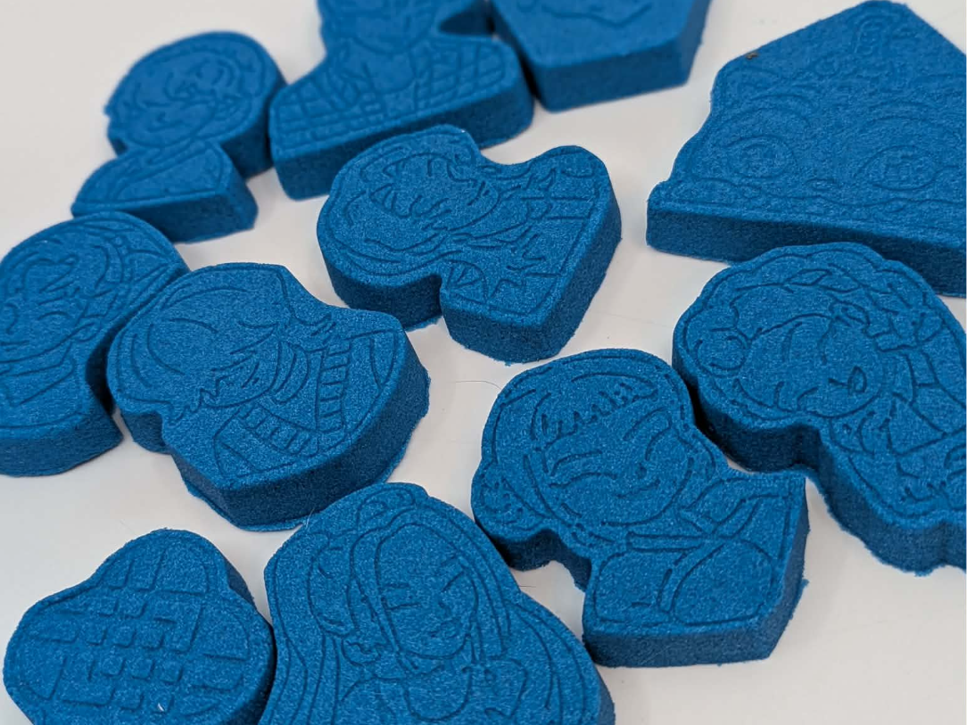 K-pop demon hunter Bath Bomb Mold set
