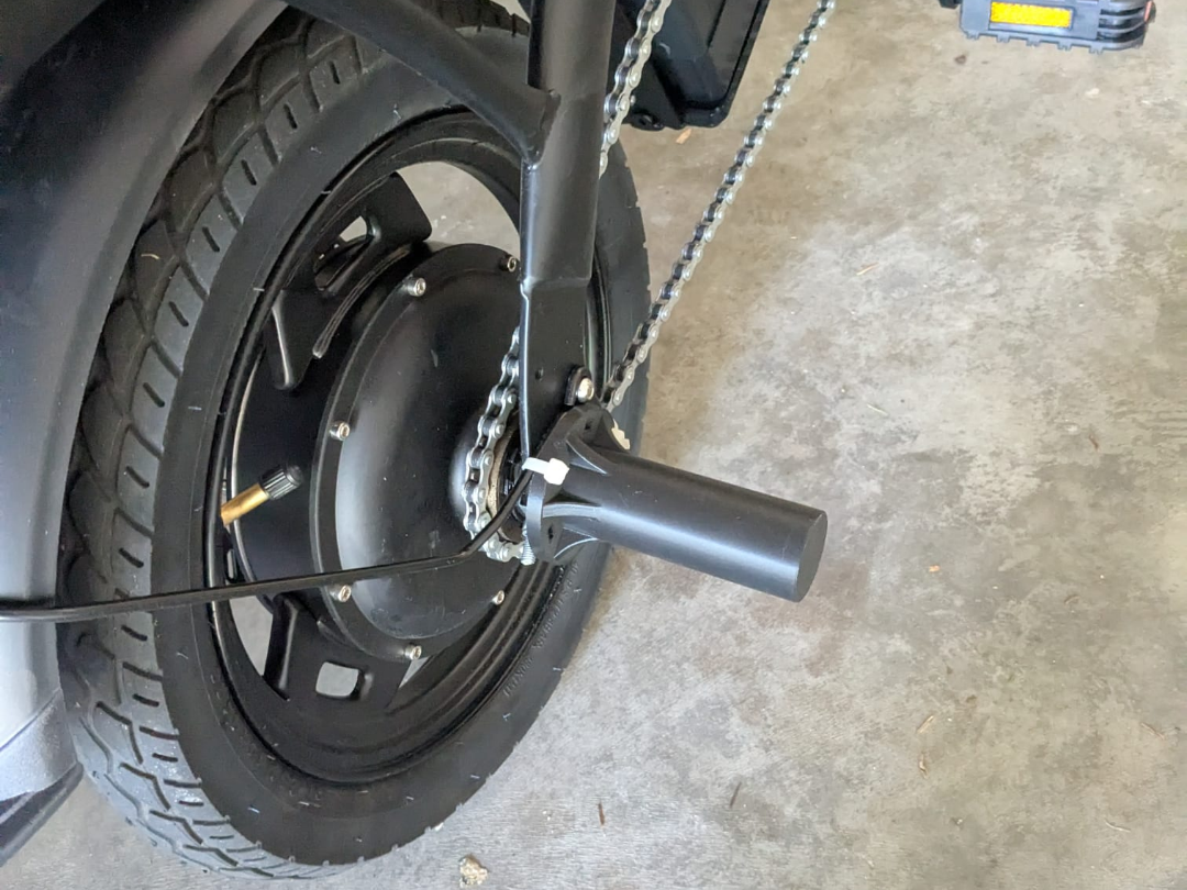 E-Bike Rear Leg Rest Pegs
