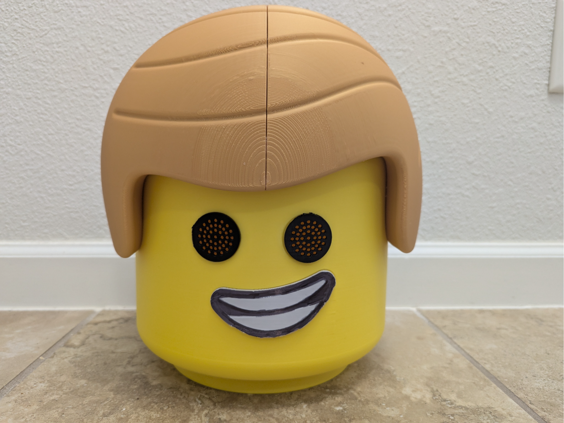 Brick Helmet Character