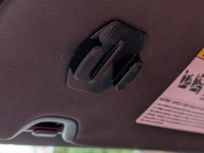 Mustang S197 (Gen 5) GoPRo Sun Visor Clip