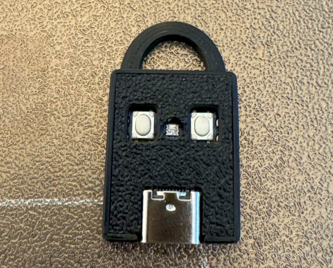 Waveshare RP2040-Zero Case with Keyring
